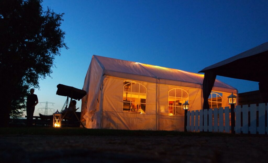 party-tent-standing-on-the-backyard-against-the-e-2025-01-10-13-36-27-utc